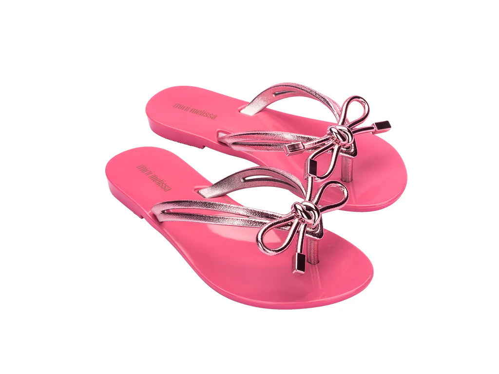 Mini Melissa Harmonic Chrome III INF Pink/Pink Meta