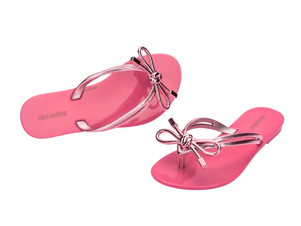 Mini Melissa Harmonic Chrome III INF Pink/Pink Meta