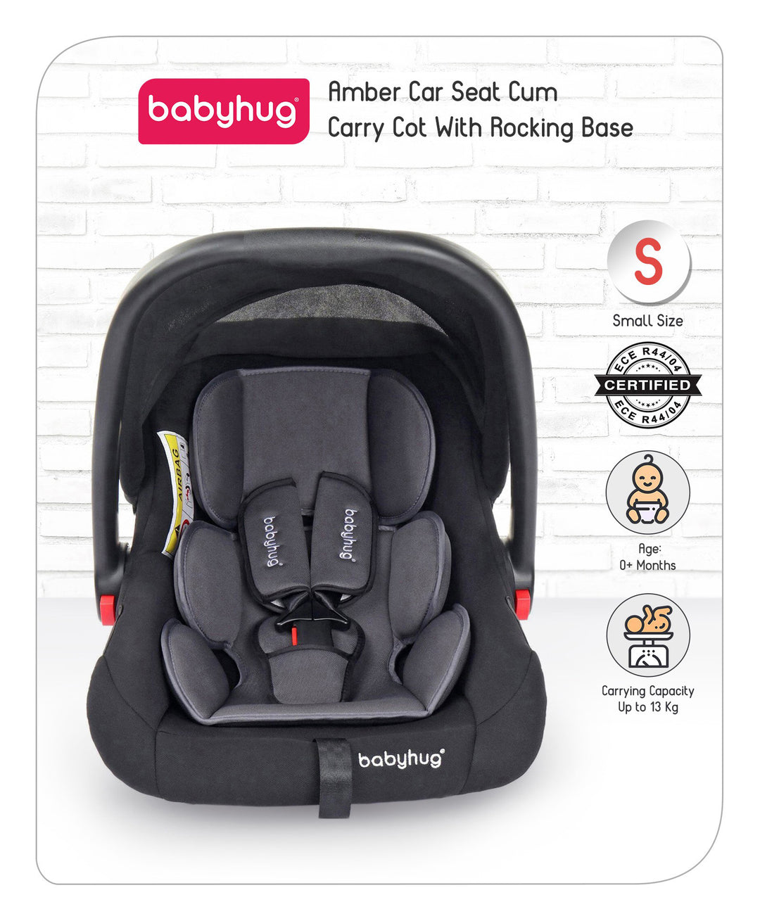 Babyhug Amber Car Seat Cum Carry Cot