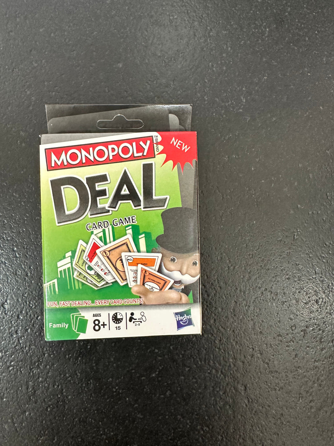 Hasbro Monopoly Deal Card Game - Set of 6
