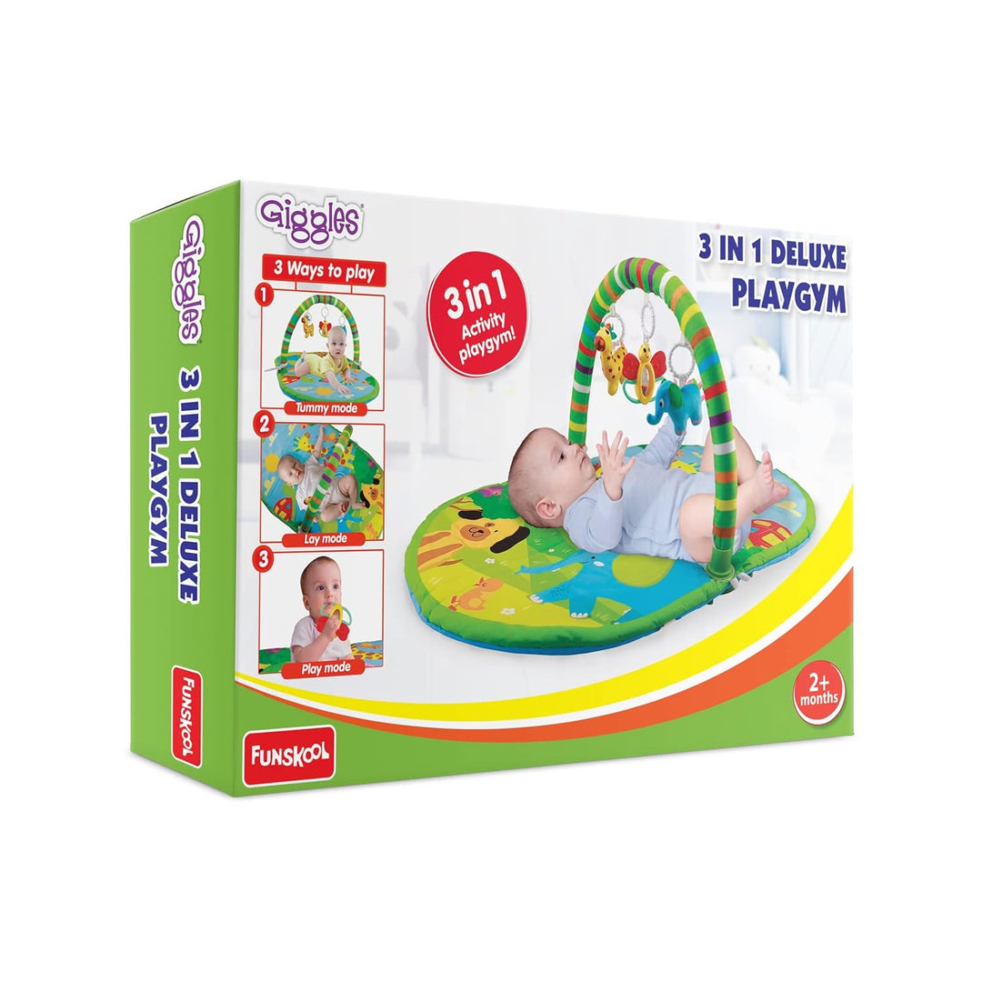 Funskool Giggles 3 in 1 Deluxe Playgym