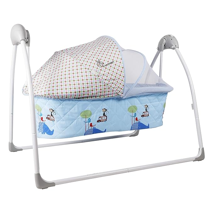 R for Rabbit Automatic Lullabies Electric Baby Swing Cradle