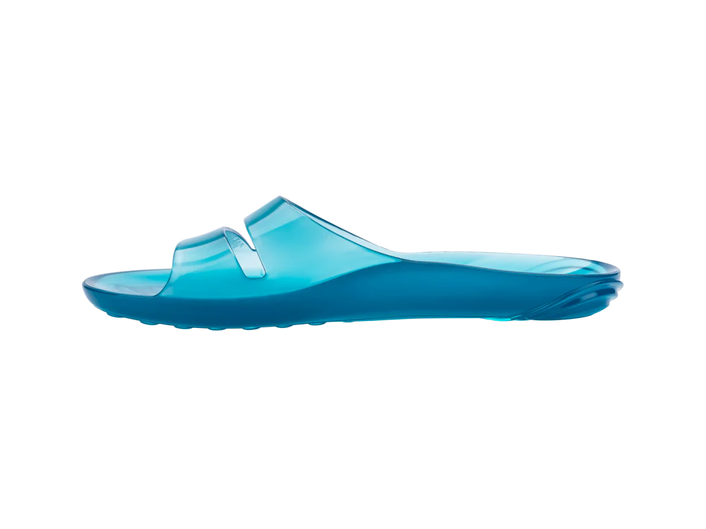 Melissa The Real Jelly Slide AD Blue Slipons