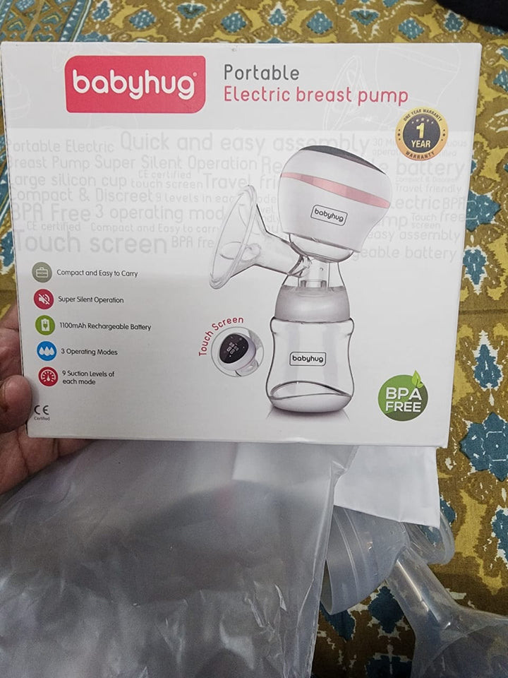 Babyhug Single Electric Breast Pump
