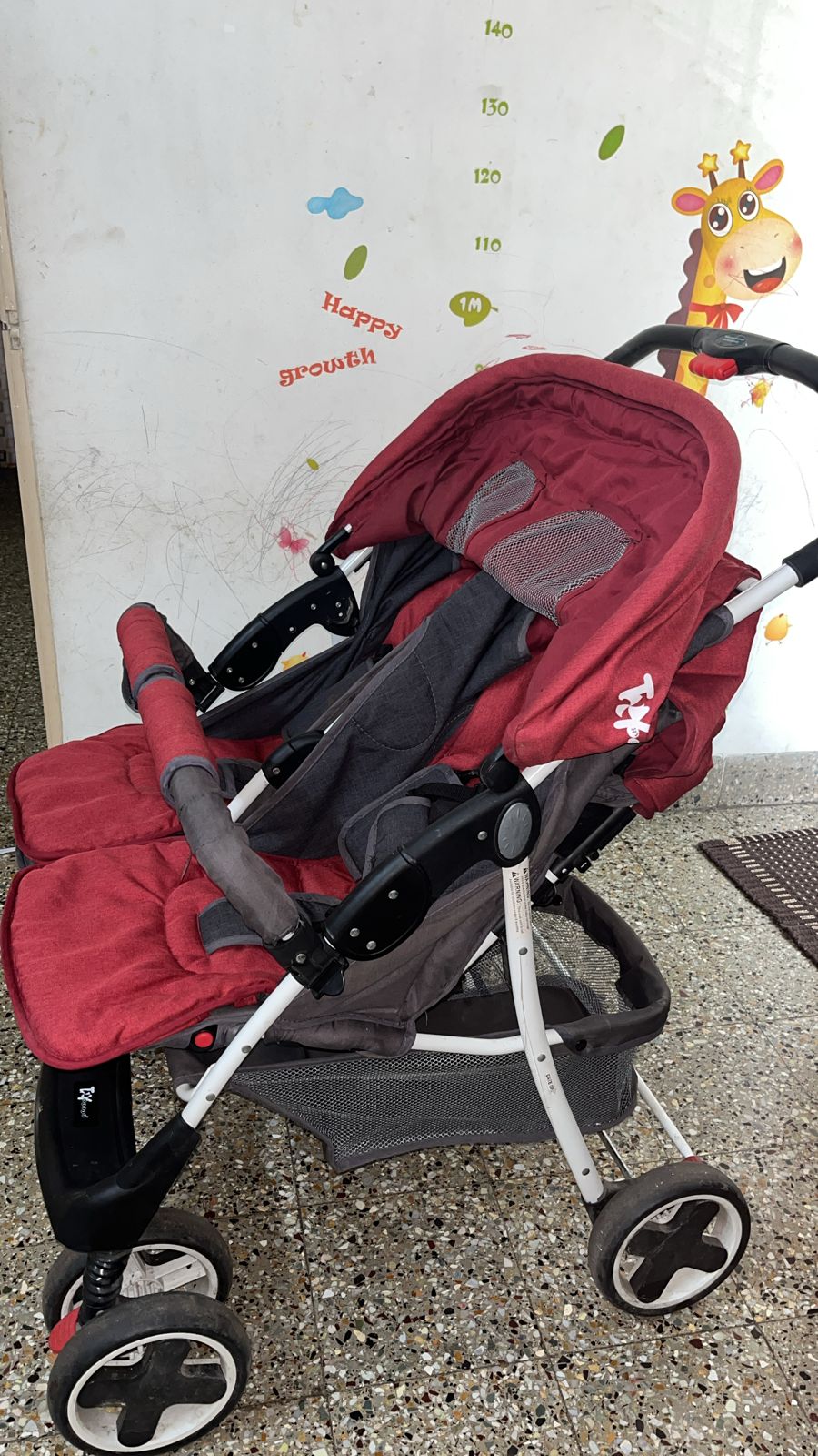 Popsugar Side By Side Twin Stroller