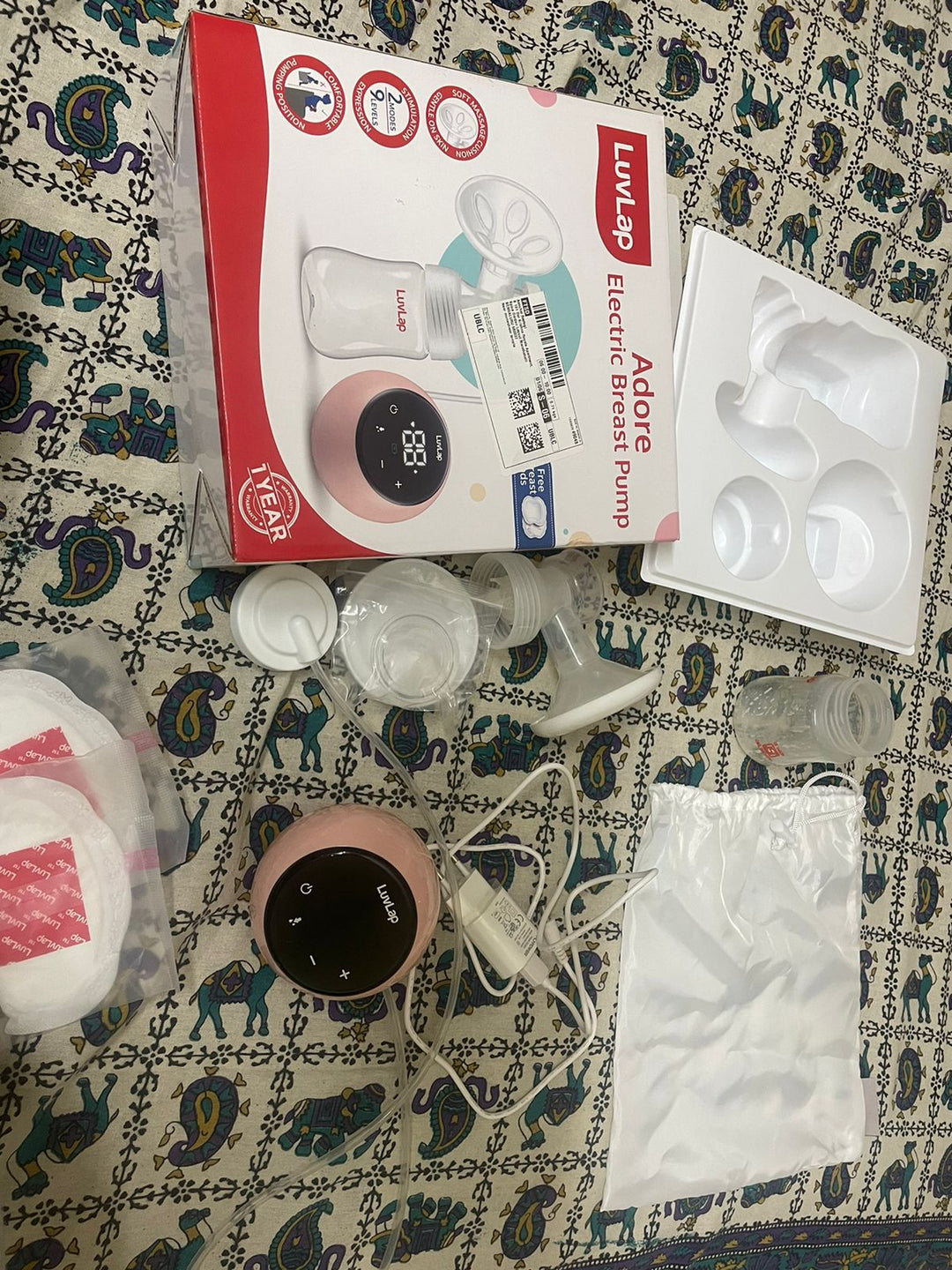 Luvlap Adore Electric Breast Pump