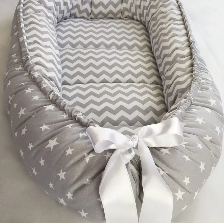 Handmade Double sided Organic Baby Nest Bed