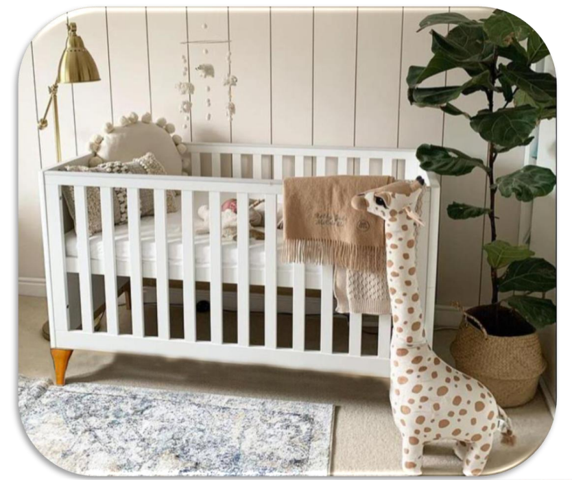 Cradle & Maa Cannes cot With mattress – As They Grow