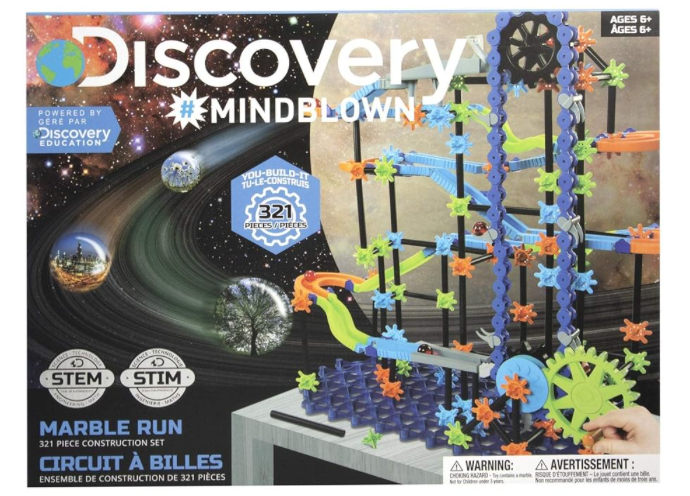 Discovery Kids Toy Marble Run 321 Pcs