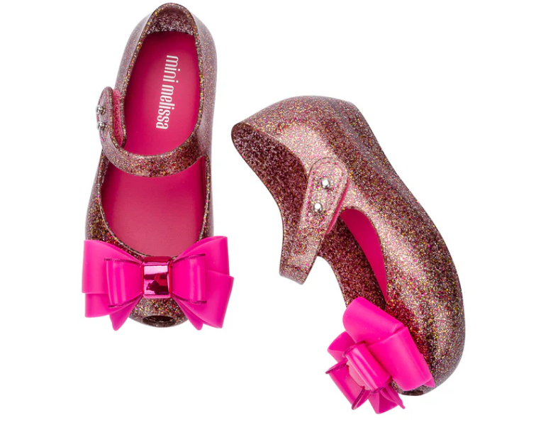 Mini Melissa Ultragirl Sweet IX BB Clear GlItter/Pink