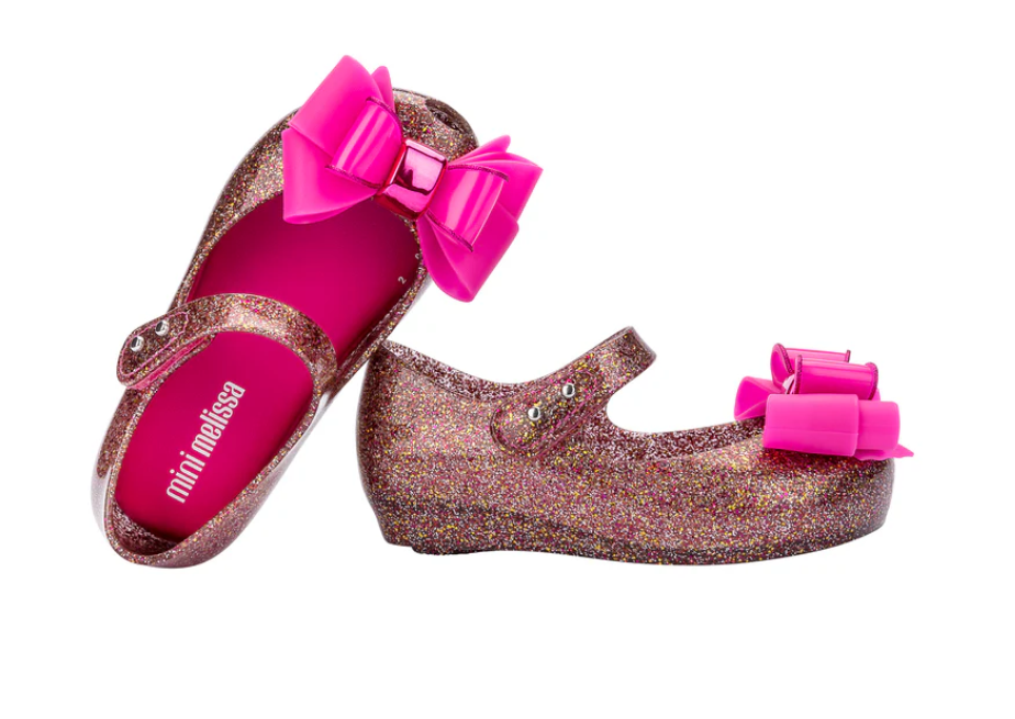 Mini Melissa Ultragirl Sweet IX BB Clear GlItter/Pink