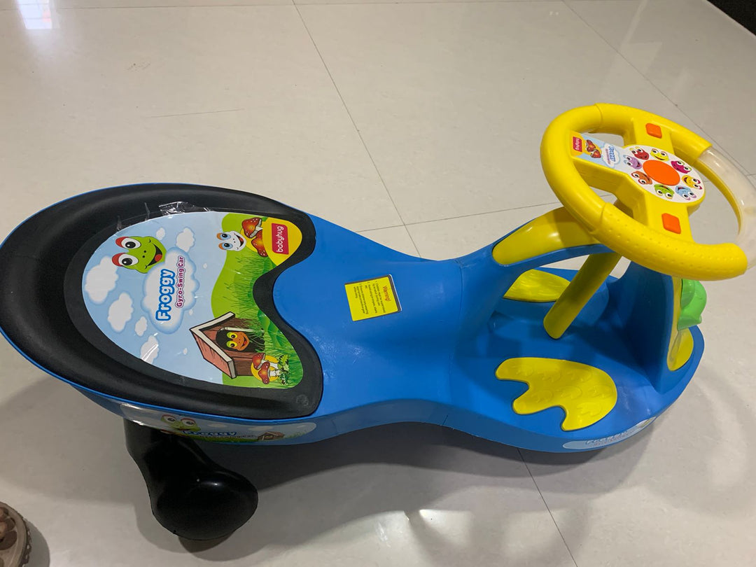 Babyhug Froggy Gyro Swing Car