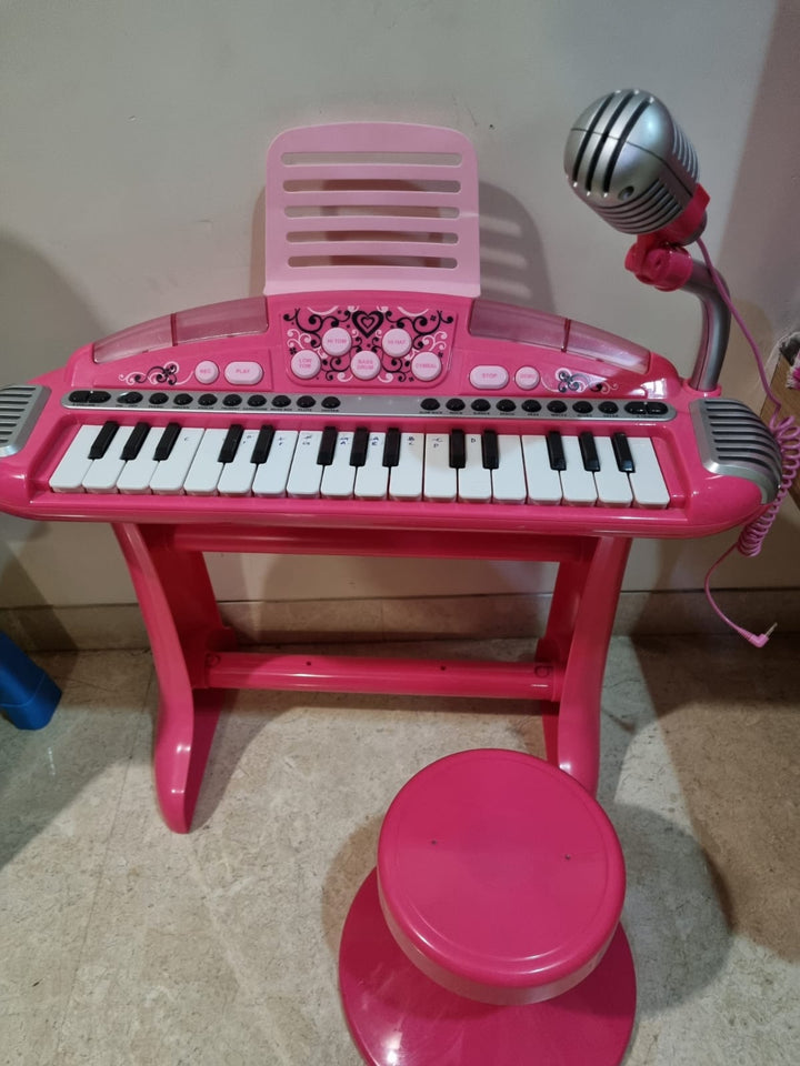 Superstar Cool Keyboard And Stool