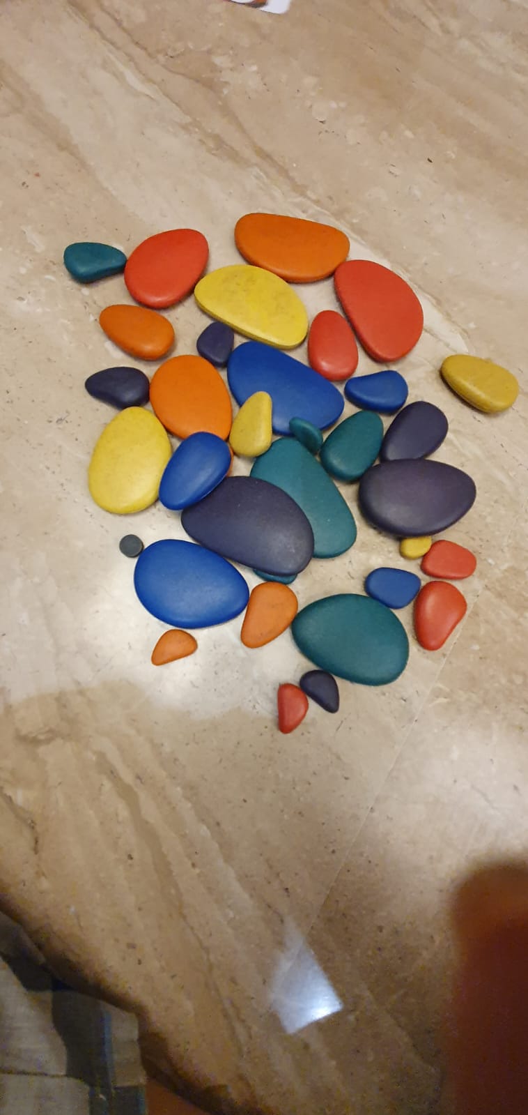 Crazy Stone  -  Rainbow Pebble Stacking Up Game