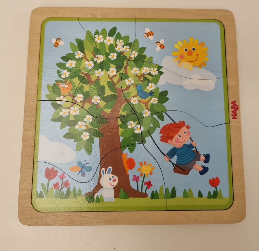 My Time of The Year 4-in-1 Wooden Puzzle