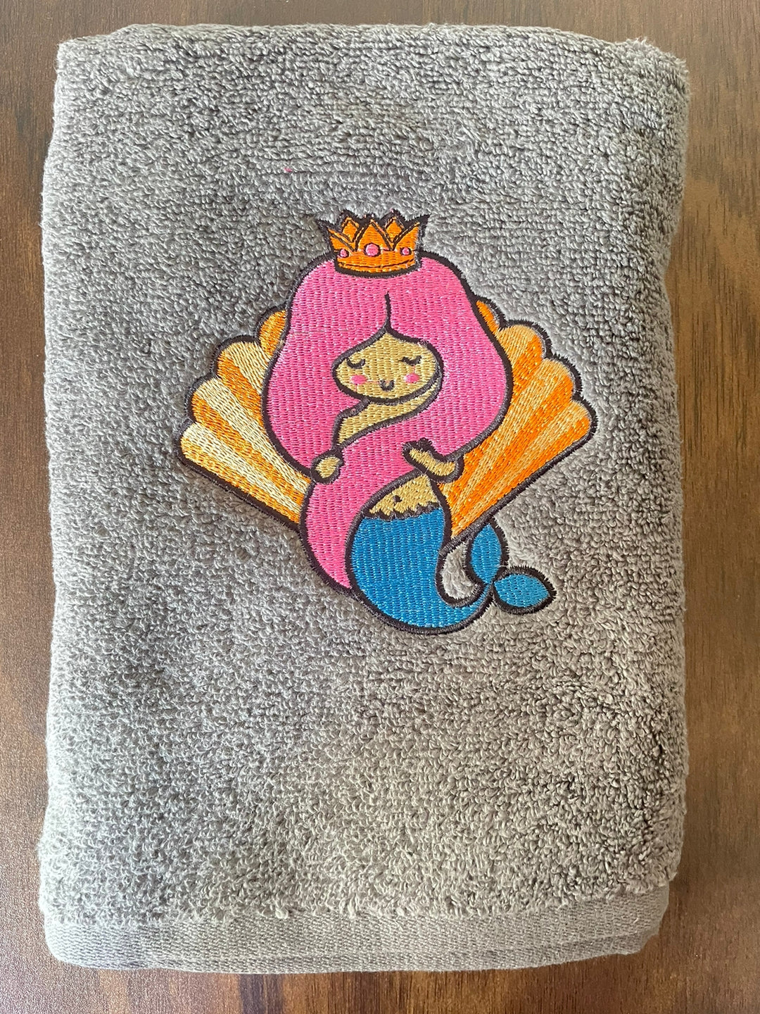 Customised Mermaid towels