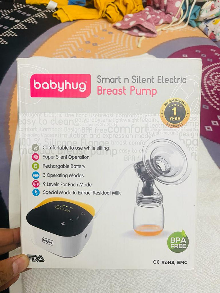 Babyhug Smart n Silent Electric Breast Pump