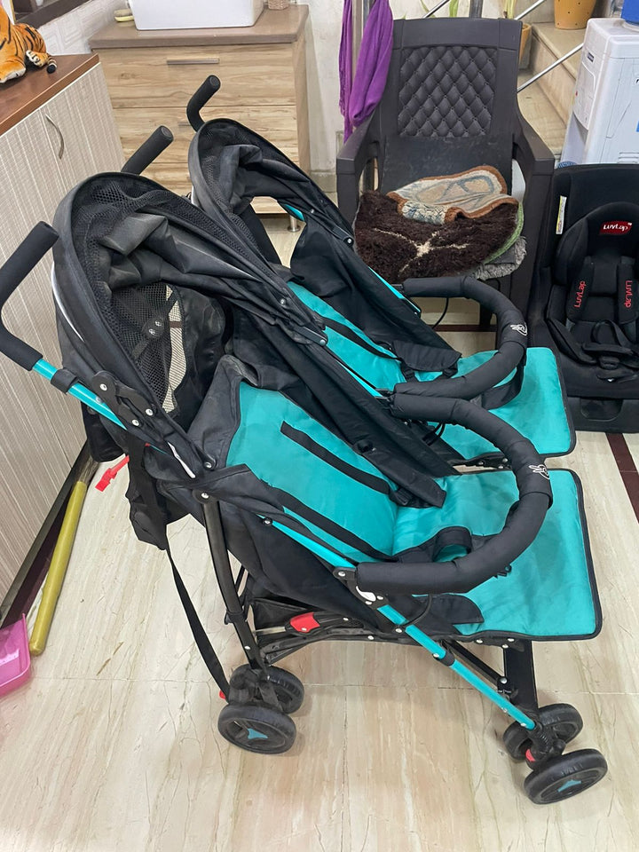 R for Rabbit Ginny and Johnny Baby Twin Stroller