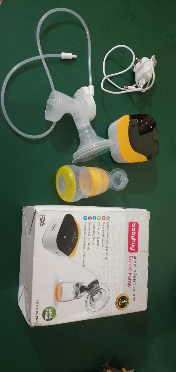 Babyhug smart & silent electric breast pump