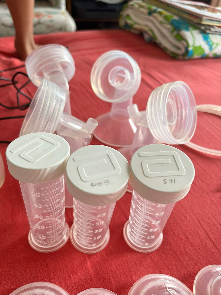 Spectra Electric Breast Pump S -2 Plus With extra flanges, valves and Storage bottles