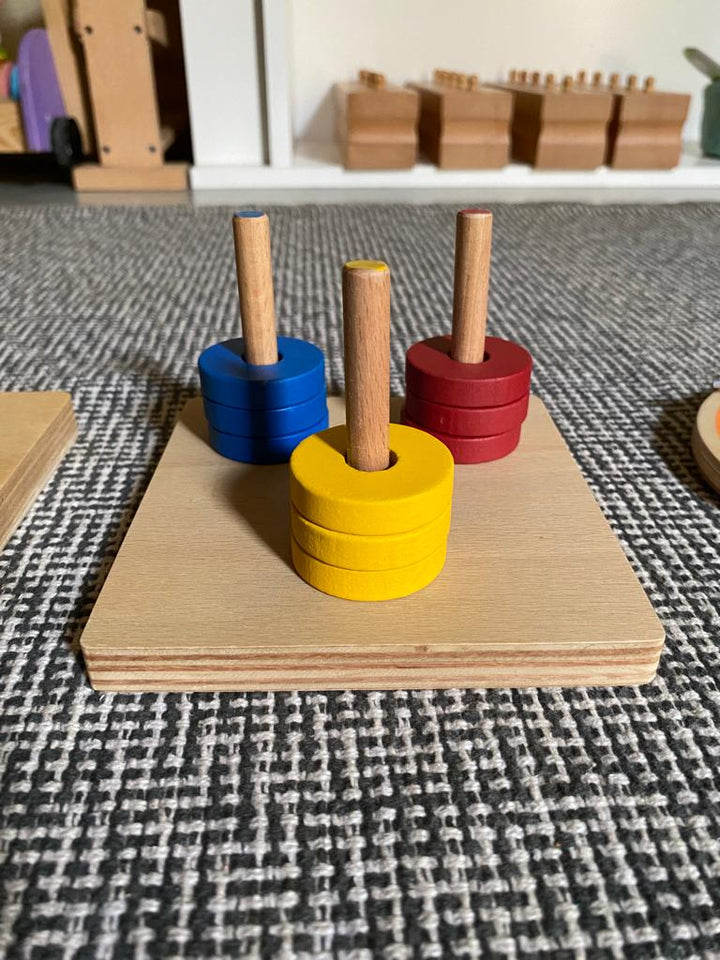 Set of 4 Montessori Materials