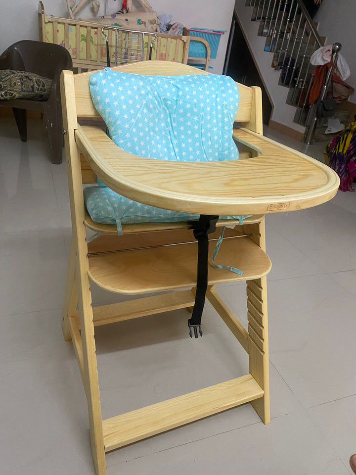 Babyhug Reine Wooden Dinning High Chair