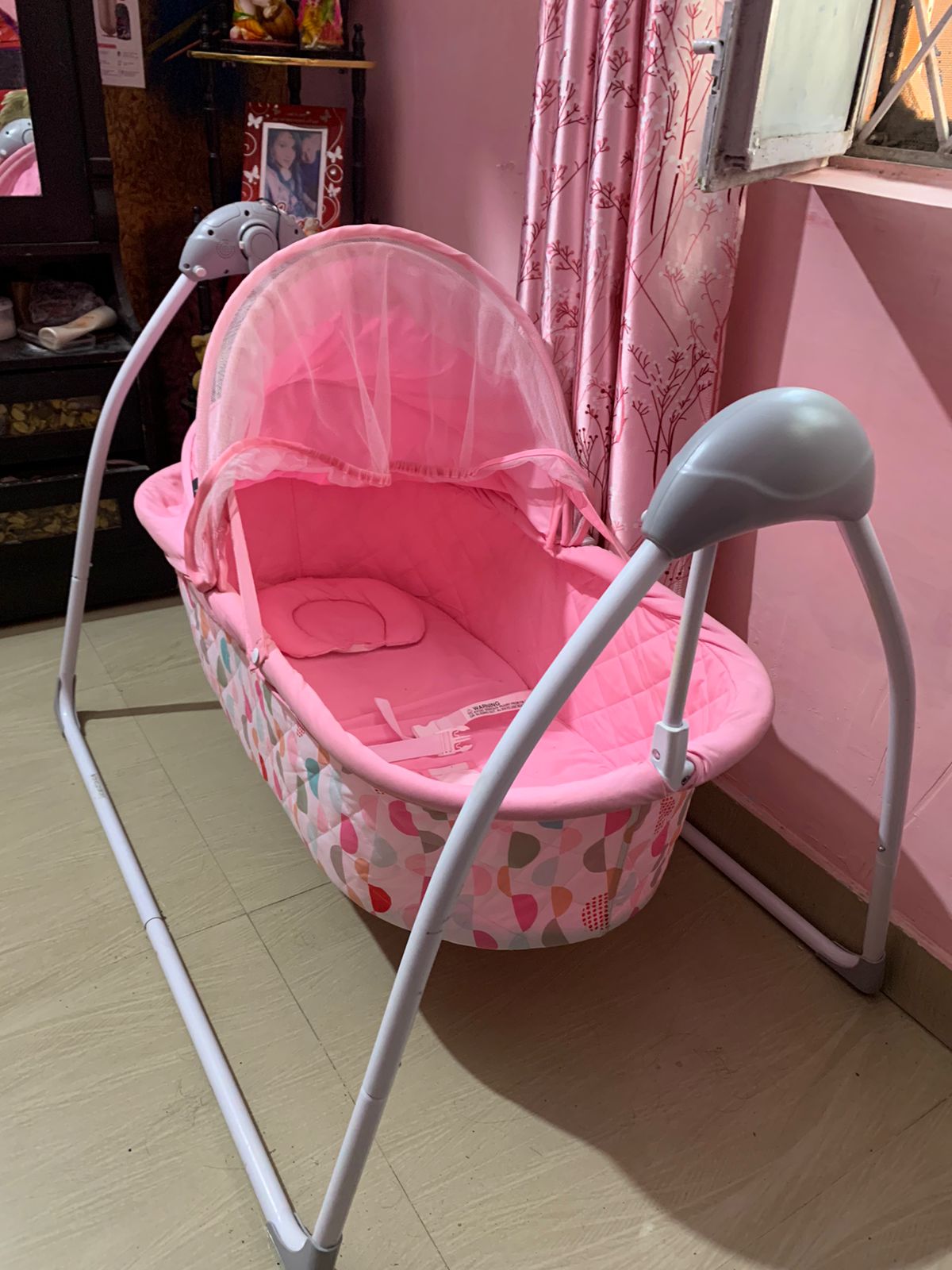 Baby elle outlet automatic cradle swing