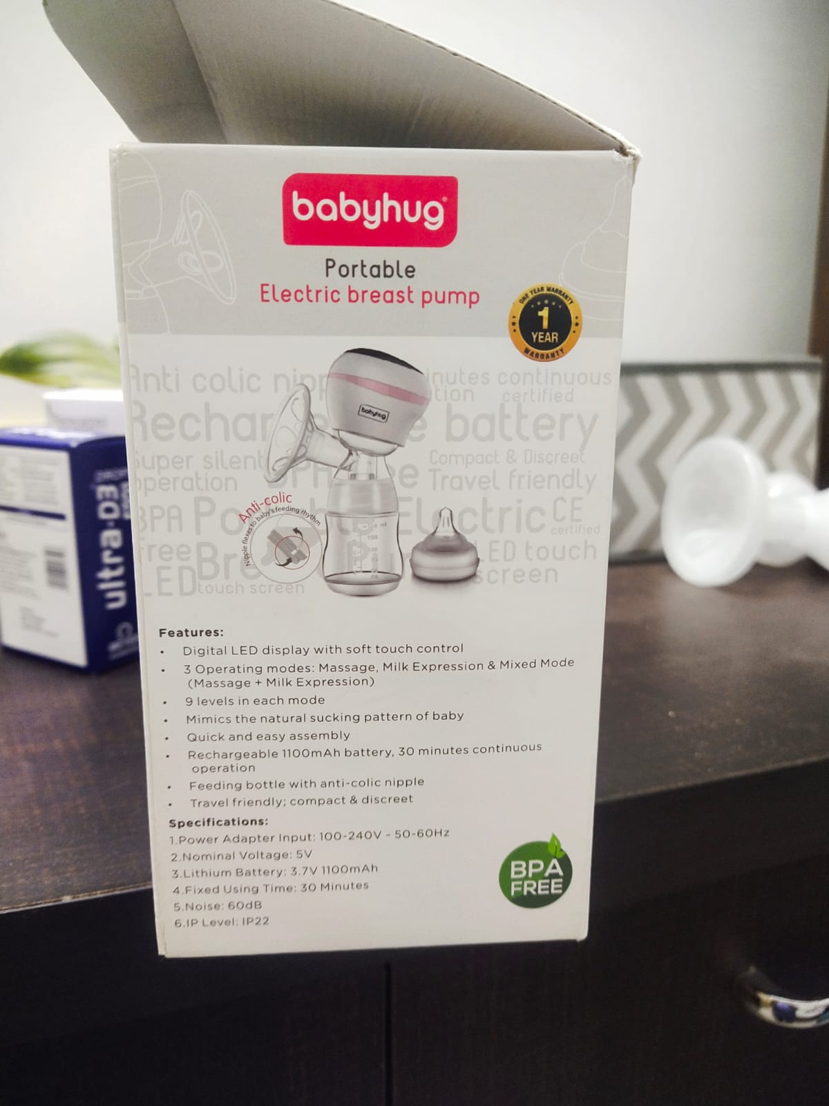 Baby hug hot sale breast pump