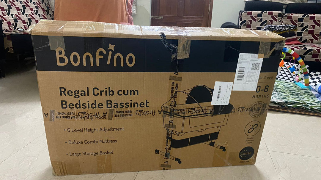 Bonfino Regal Crib Cum Bassinet