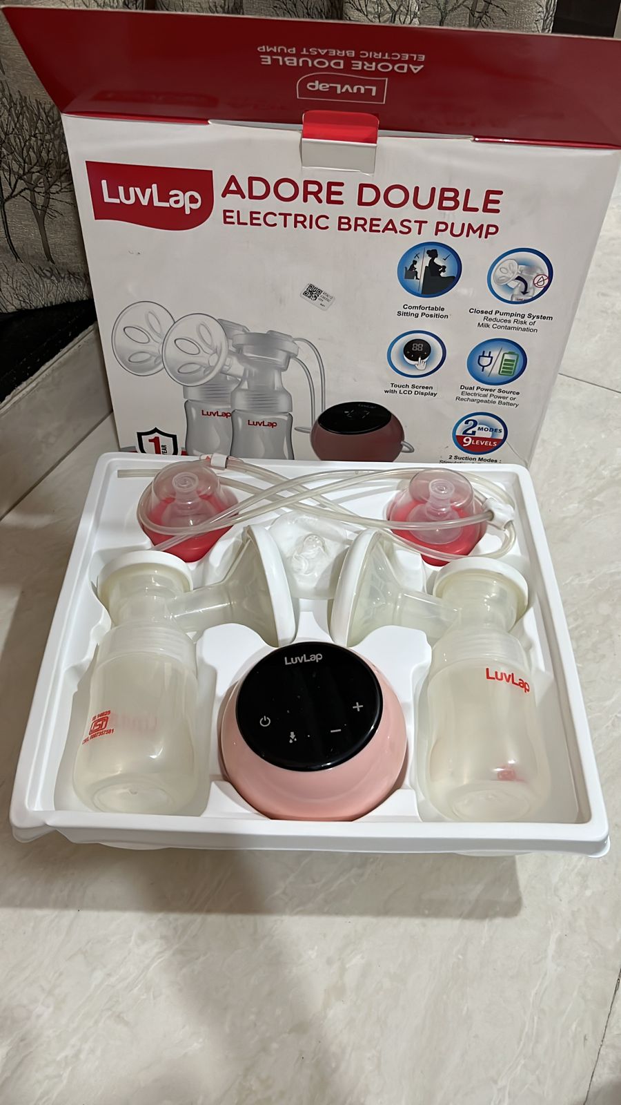 Luvlap Adore Double Electric Breast Pump