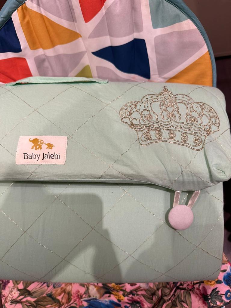 Baby Jalebi Personalized Soft Organic Cotton Bed