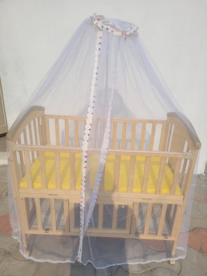BabyTeddy ® 9 in 1 Crib With Mattress & mosquito net