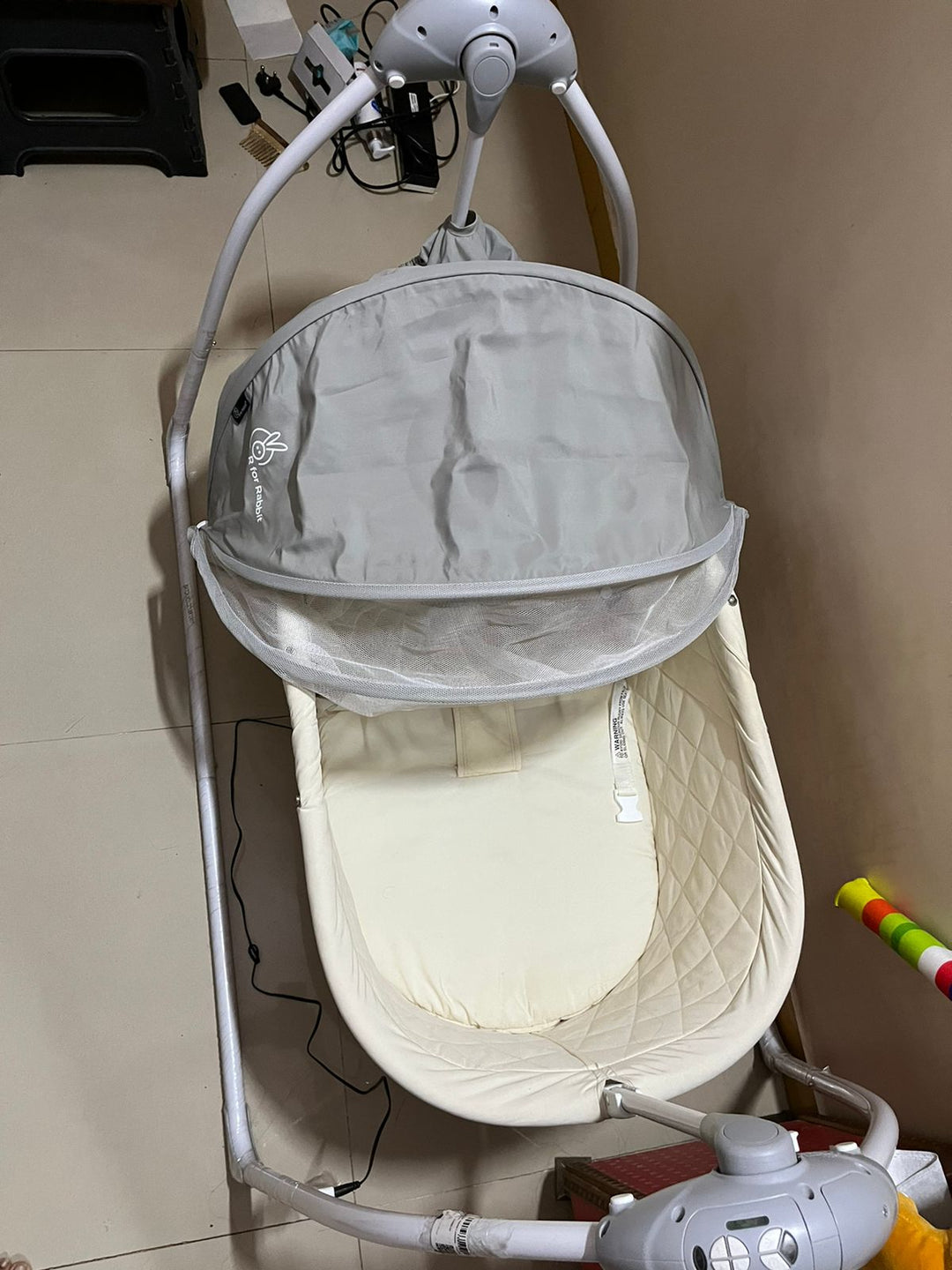 R for Rabbit Lullabies Automatic Electric Baby Swing Cradle