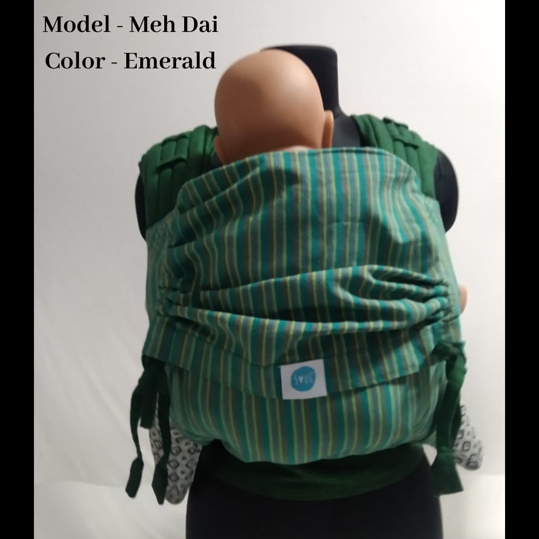 Soul Sling Meh Dai Baby Carrier - Emerald