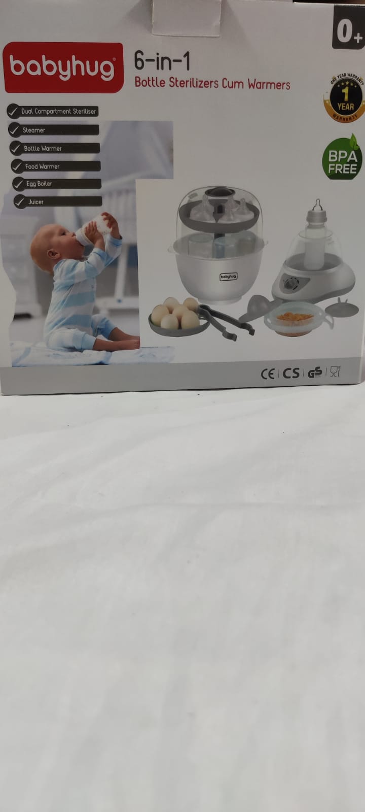 Babyhug 6 in 1 Bottle Sterilizer