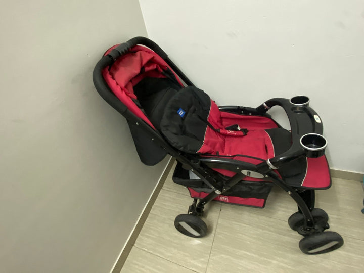 Mee Mee Advanced Baby Pram with Shock Absorber Wheels