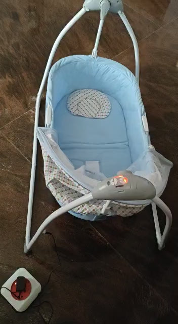 R for Rabbit Automatic Lullabies Electric Baby Swing Cradle