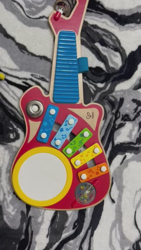 Hape 6-in-1 Guitar Band Musical Instrument