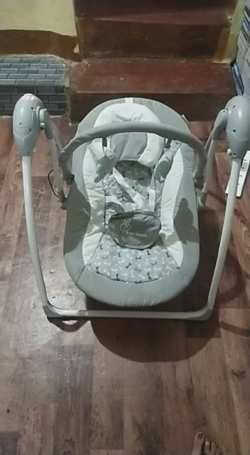 R for Rabbit Snicker The Playful Automatic Baby Swing