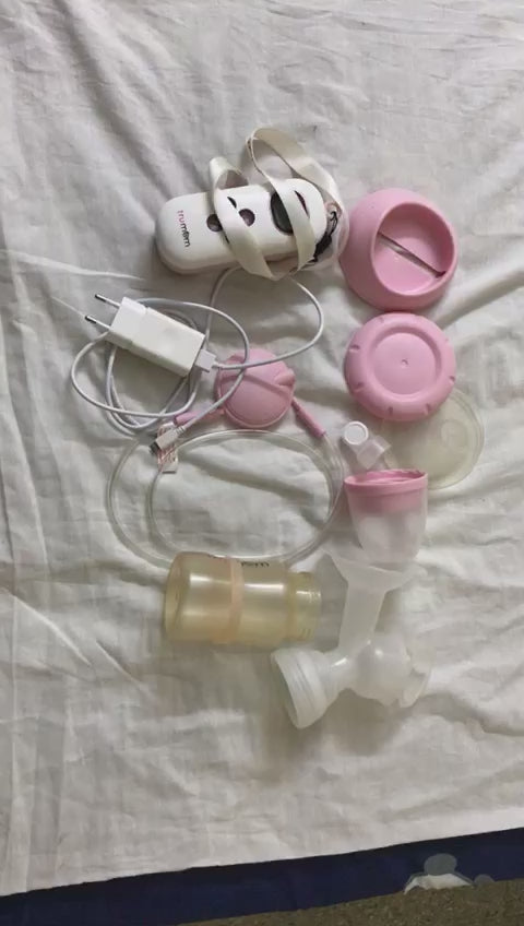 Trumom Electric Breast Pump with PPSU Gold Bottle