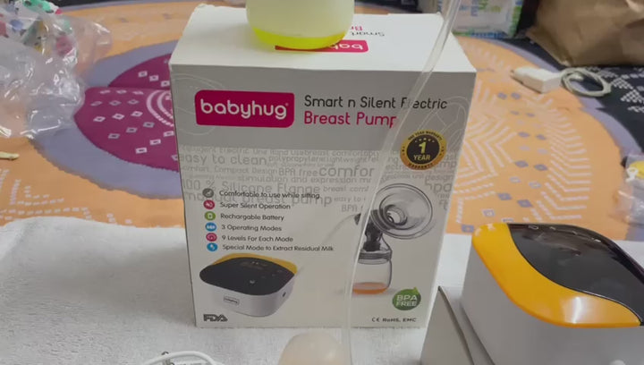 Babyhug Smart n Silent Electric Breast Pump