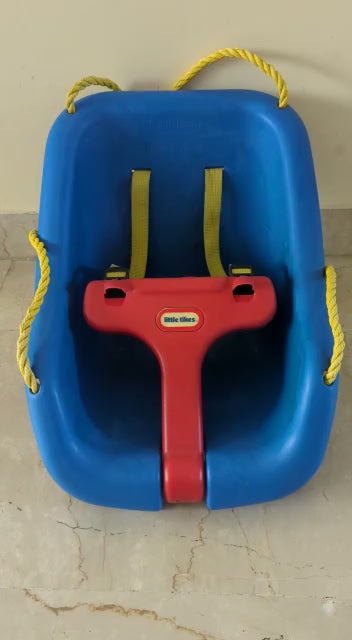 Little Tikes Snug 'n Secure Blue Swing