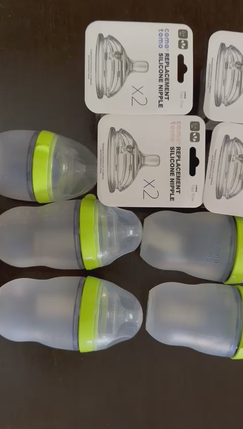 Set of 5 Como tomo bottles With 4nipples